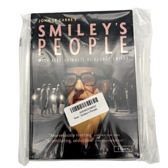 New Smiley's People DVD 3-Disc Set John Le Carré Alec Guinness BBC Series Sealed - Picture 1 of 3